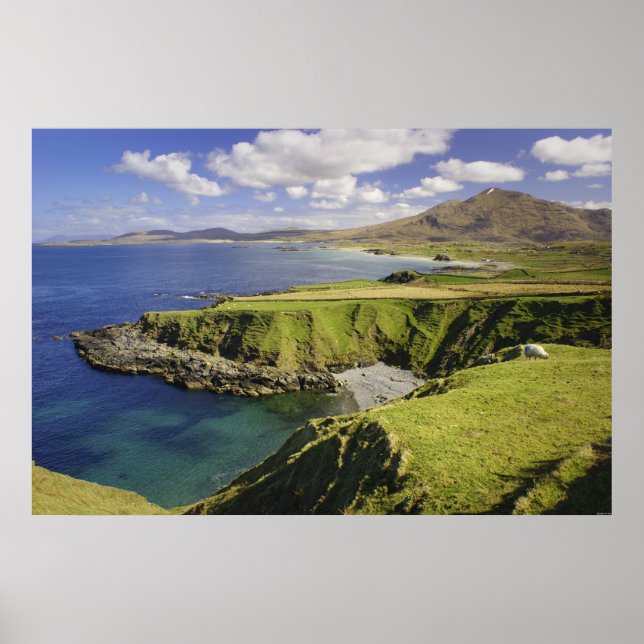 Kusten i Irland Skriver ut och Poster (Framsidan)