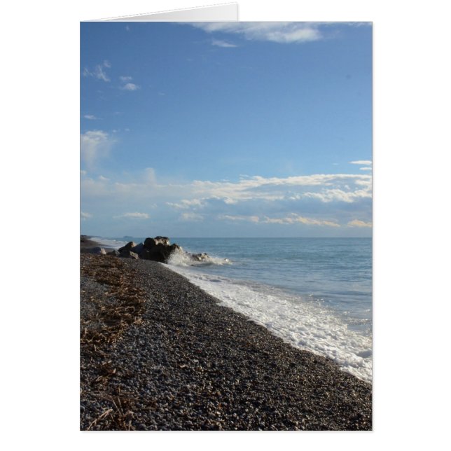 Kusten i Kalabrien Hälsningskort (Framsidan)