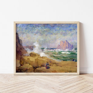 Kusten i Kalifornien William Henry Holmes Poster