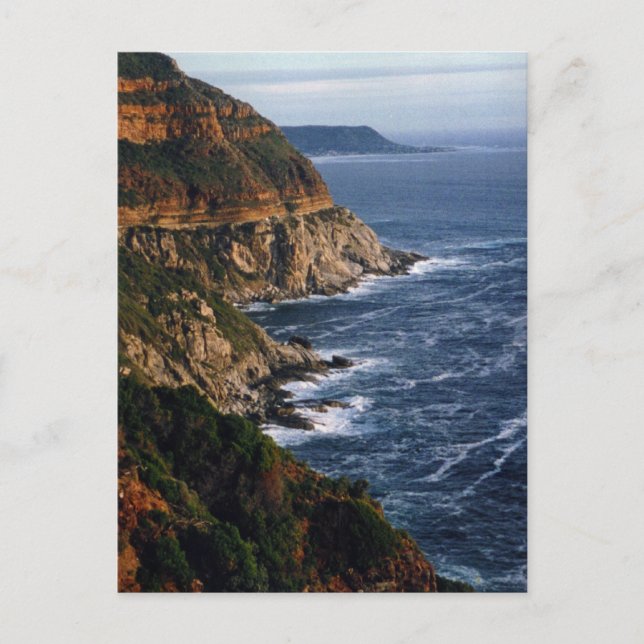 Kusten i södra Afrikan Vykort (Framsida)