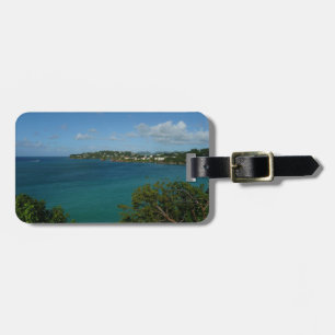 Kusten i St. Lucia Caribbean Vacation Photo Bagagebricka