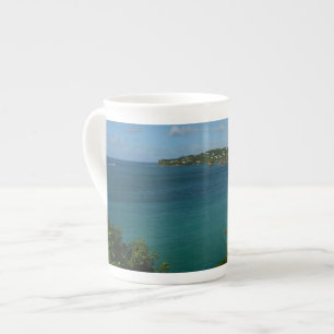 Kusten i St. Lucia Caribbean Vacation Photo Benporslin Mugg