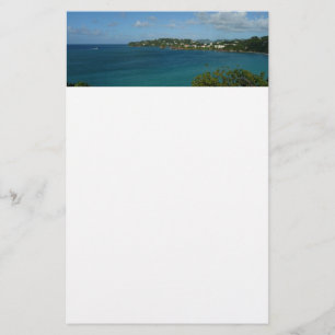 Kusten i St. Lucia Caribbean Vacation Photo Brevpapper