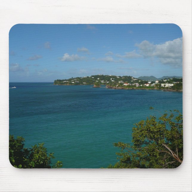 Kusten i St. Lucia Caribbean Vacation Photo Musmatta (Framsidan)