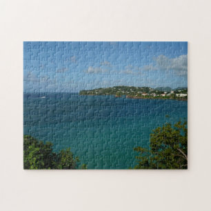 Kusten i St. Lucia Caribbean Vacation Photo Pussel
