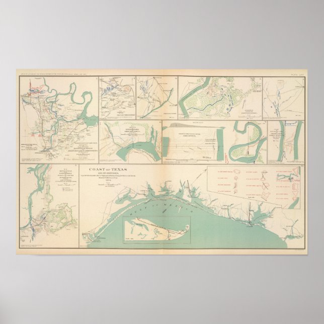 Kusten i Texas Poster (Framsidan)