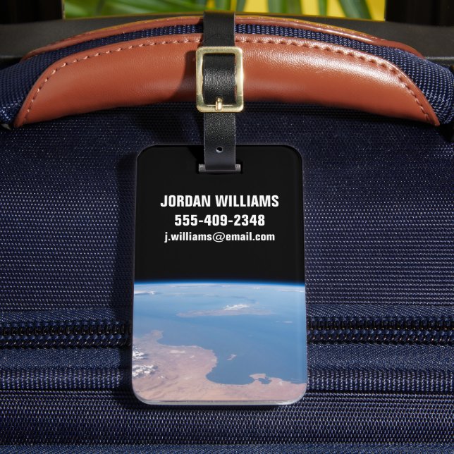 Kusten i Tunisien och Libyen och Sicilien Bagagebricka (Framsida Insitu 2)