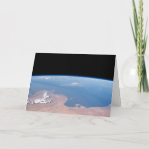 Kusten i Tunisien och Libyen och Sicilien Kort