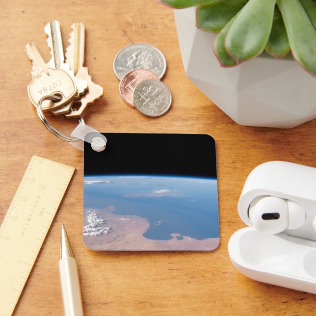 Kusten i Tunisien och Libyen och Sicilien Nyckelring (Skrivbord)