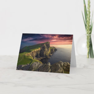 Kusten   Isle of Skye, Skottland Kort