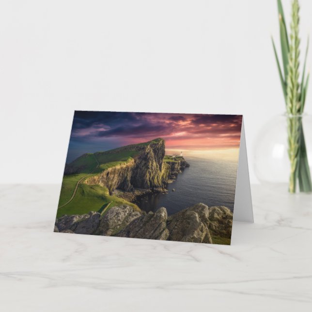 Kusten | Isle of Skye, Skottland Kort (Framsida)