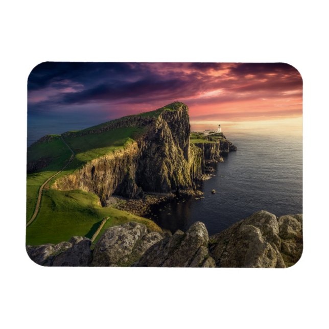 Kusten | Isle of Skye, Skottland Magnet (Horisontell)