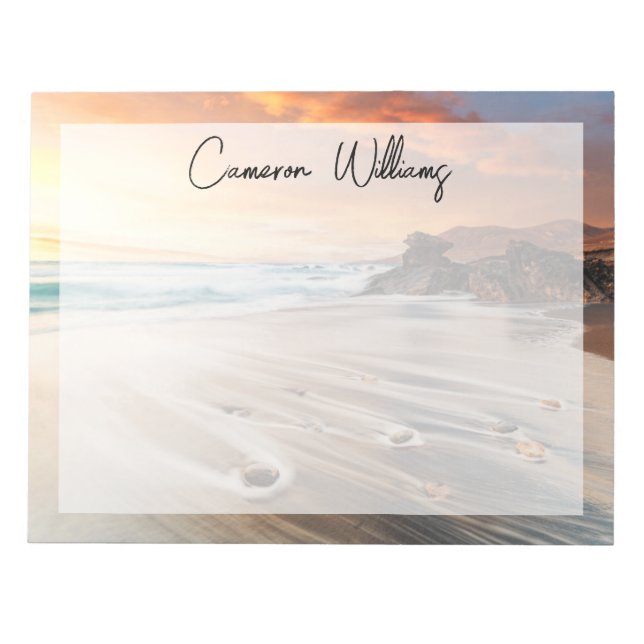 Kusten | Kanarieöarna, Spanien Anteckningsblock (Framsida)