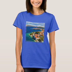 Kusten Korcula Town, Korcula Island, Kroatien T Shirt