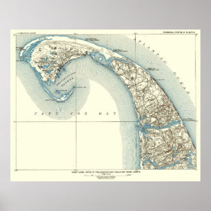 Kusten Linjer provinsstaden Truro 10:8 Poster