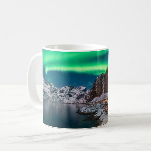 Kusten | Lofoten Islands, Hamnoy, Norge Kaffemugg (Framsida vänster)