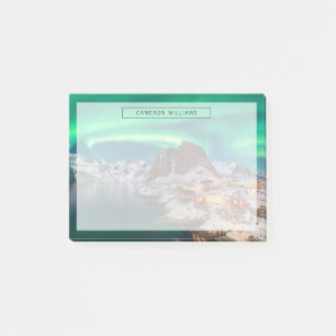 Kusten Lofoten Islands, Hamnoy, Norge Post-it Block
