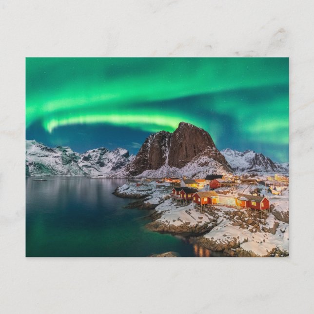 Kusten | Lofoten Islands, Hamnoy, Norge Vykort (Framsida)