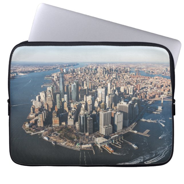 Kusten | Manhattan, New York City Laptop Fodral (Framsidan)