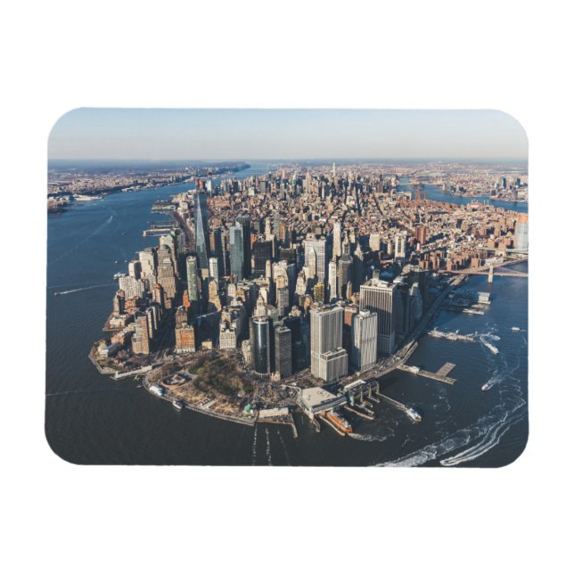 Kusten | Manhattan, New York City Magnet (Horisontell)
