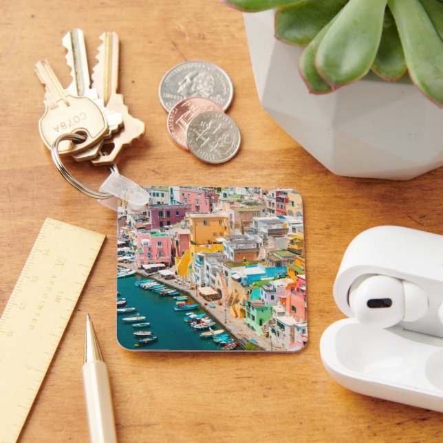 Kusten | Neapel-Italien Nyckelring (Skrivbord)