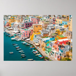Kusten   Neapel-Italien Poster