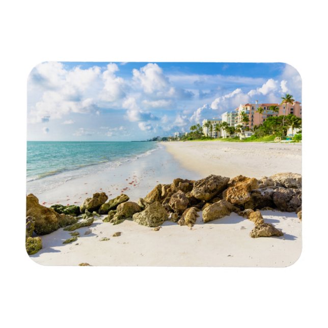 Kusten | Neapel Pier, Southwest Florida Magnet (Horisontell)