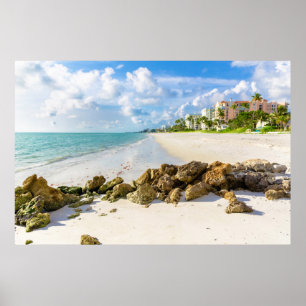 Kusten Neapel Pier, Southwest Florida Poster