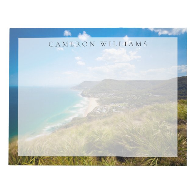 Kusten | New South Wales, Australien Anteckningsblock (Framsida)