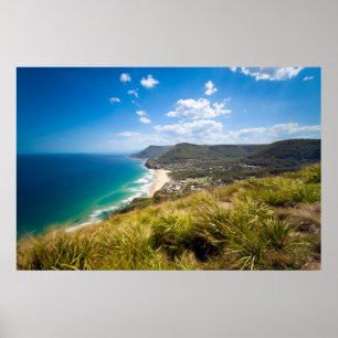 Kusten New South Wales, Australien Poster