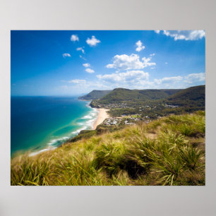 Kusten New South Wales, Australien Poster