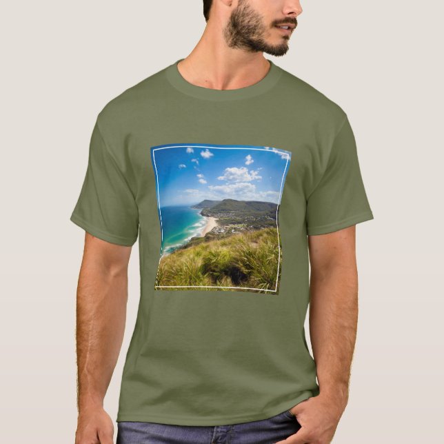 Kusten | New South Wales, Australien T Shirt (Framsida)