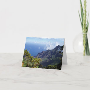 Kusten Notecard för Na Pali! Kort