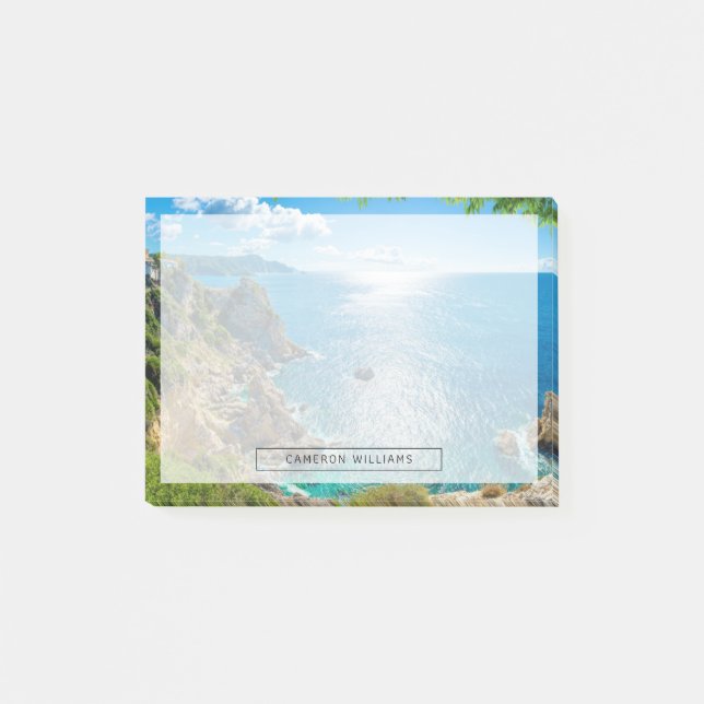 Kusten | Palaiokastritsa, Korfu, Grekland Post-it Block (Framsida)