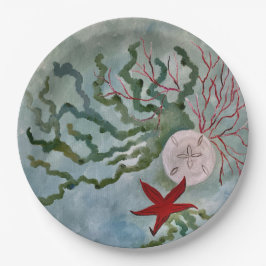 Kusten pappra tallrikar