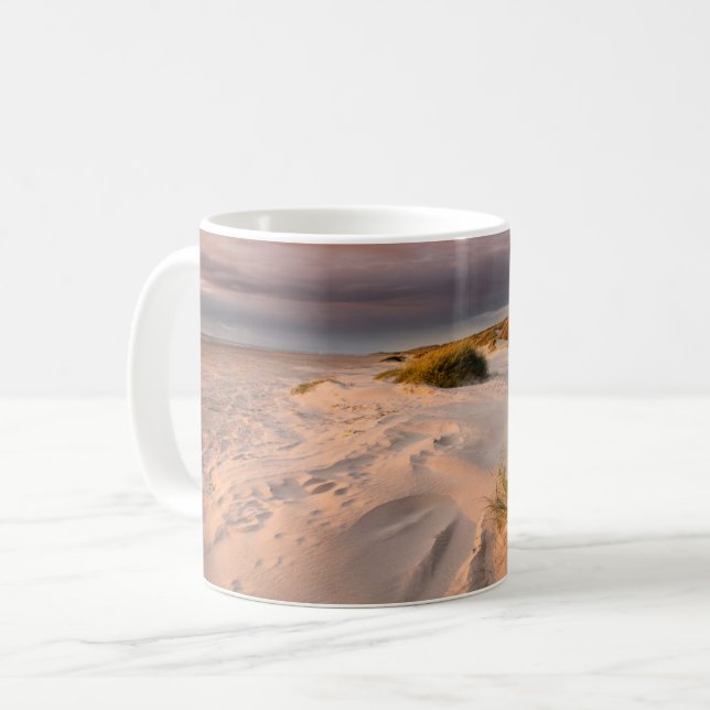 Kusten | Saltum Beach, Danmark Kaffemugg (Framsida vänster)