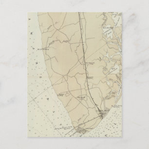 Kusten sektion nr 6: Sjöön till Cape May Point Vykort