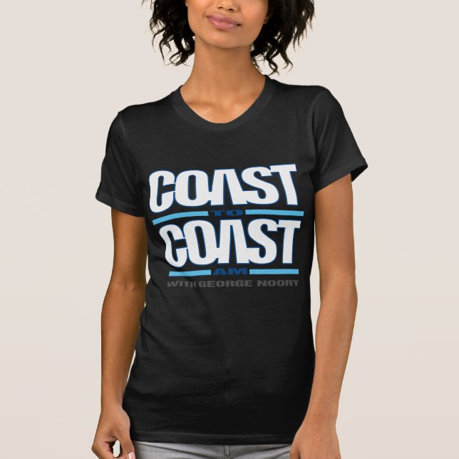 Kusten som seglar utmed kusten FÖRMIDDAG T-shirt (Framsida)