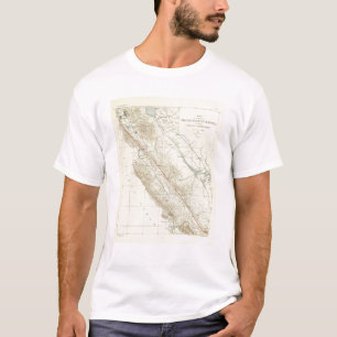 Kusten spänner den visningSan Andreas klyftan T-shirt