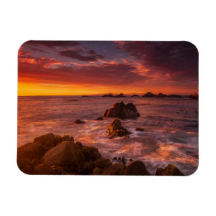 Kusten Sunset Pacific Grove Carmel California Magnet