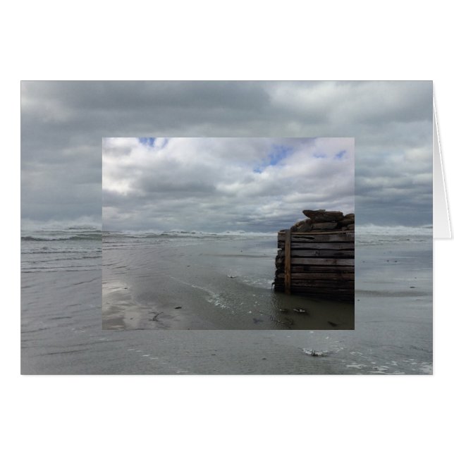 Kusten-tiderna Maine Hälsningskort (Framsidan Horizontal)