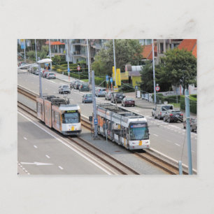 Kusten Tram (Belgien) Vykort