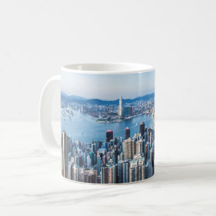 Kusten   Tsim Sha Tsu, Hongkong, Asien Kaffemugg