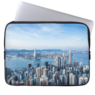 Kusten   Tsim Sha Tsu, Hongkong, Asien Laptop Fodral