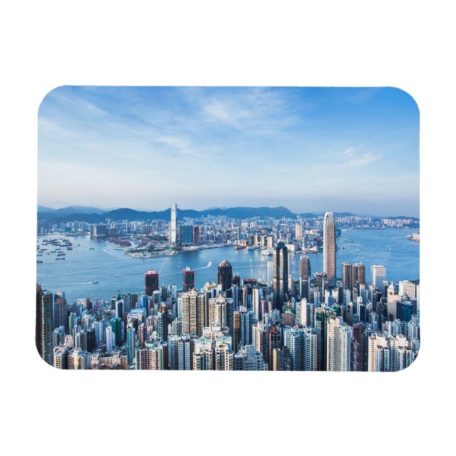 Kusten | Tsim Sha Tsu, Hongkong, Asien Magnet (Horisontell)