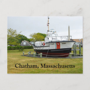 Kusten vaktbåt Chatham Massachusetts Vykort