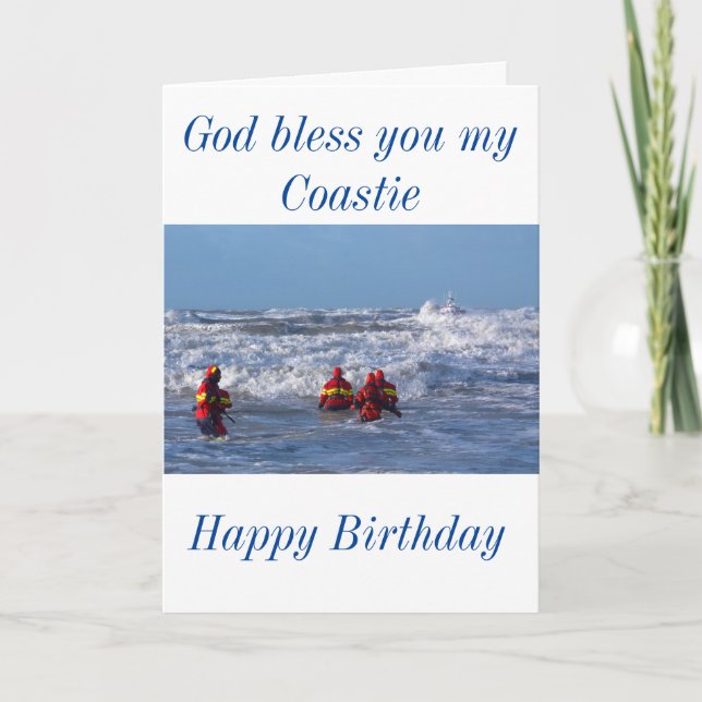 kusten vaktvakt kort (Framsida)