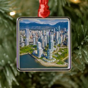 Kusten   Vancouver, British Columbia, Kanada Julgransprydnad Metall