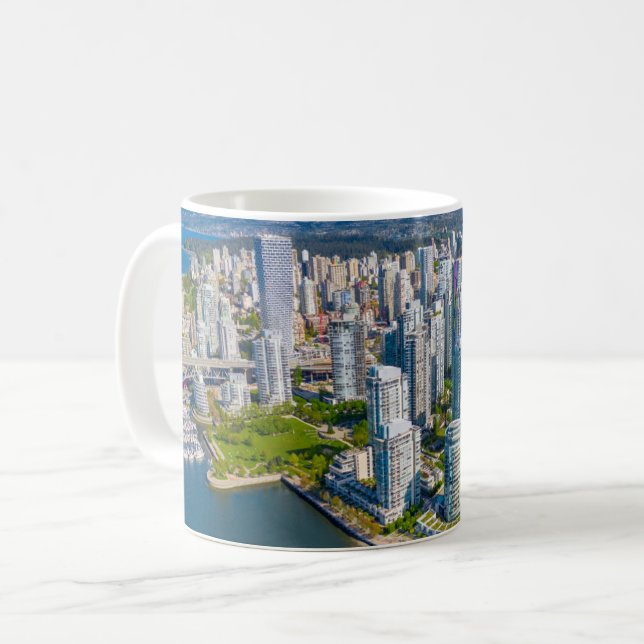 Kusten | Vancouver, British Columbia, Kanada Kaffemugg (Framsida vänster)