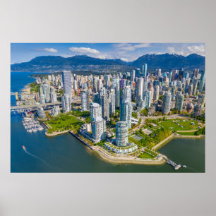 Kusten Vancouver, British Columbia, Kanada Poster